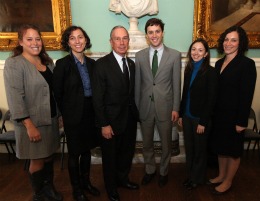 Innovation Delivery Fellows with Mayor Michael Bloomberg